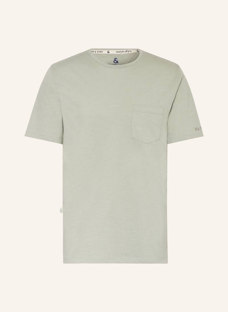 Colours & Sons T-Shirt gruen von COLOURS & SONS