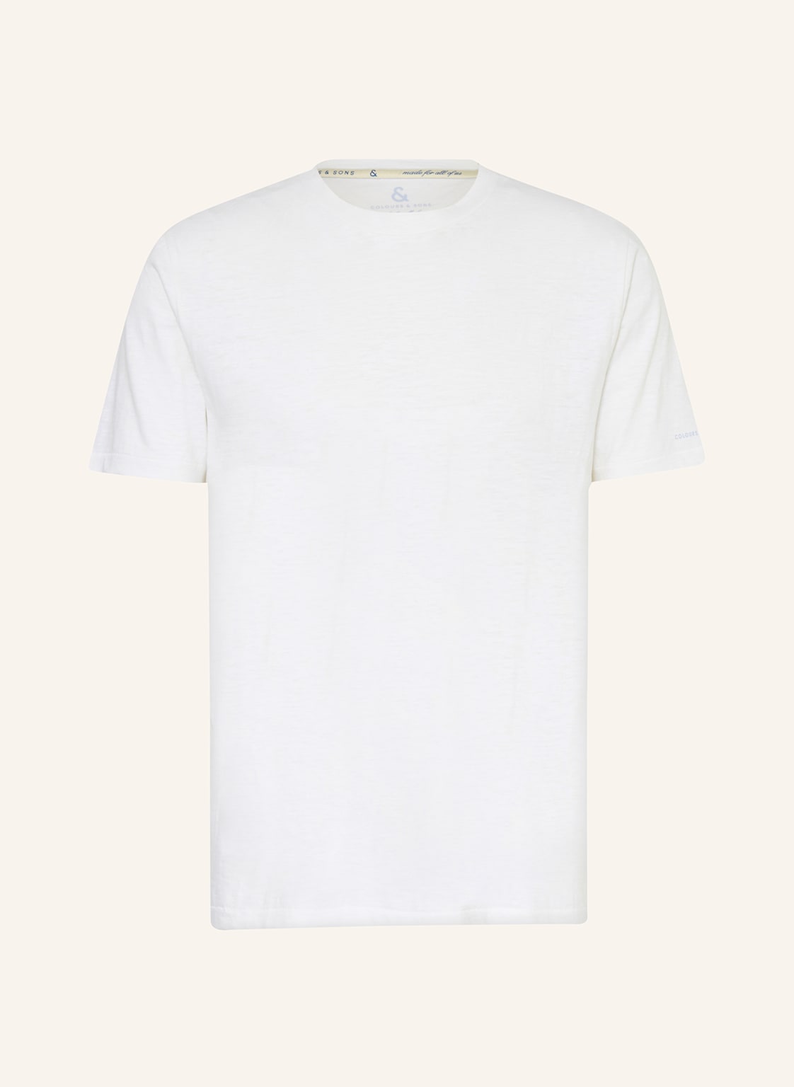 Colours & Sons T-Shirt weiss Colours & Sons T-Shirt weiss von COLOURS & SONS
