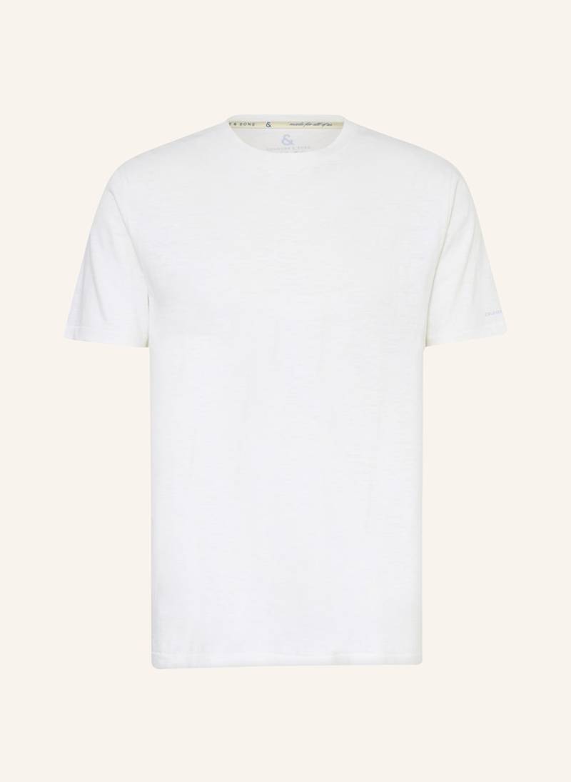 Colours & Sons T-Shirt weiss von COLOURS & SONS
