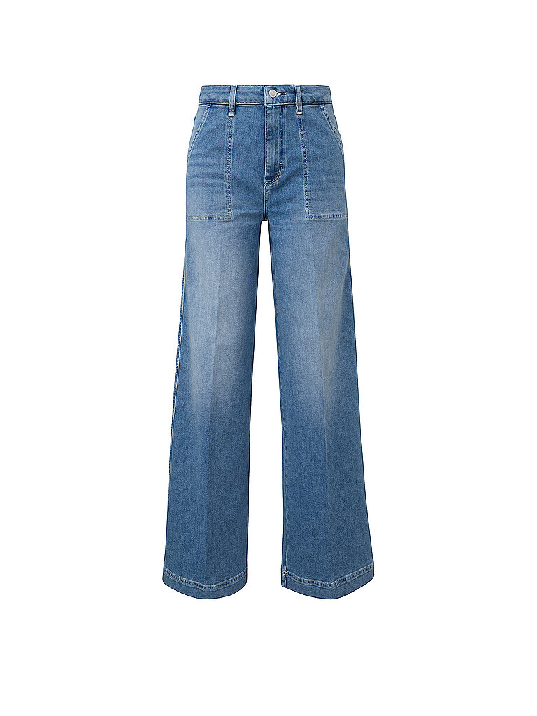 COMMA IDENTITY High Waist Jeans Loose Fit  blau | 44 von COMMA IDENTITY