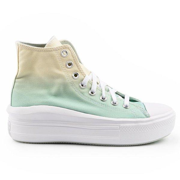 Ctas Move Hi Canvas Platform-36 Damen Grün 36 von CONVERSE