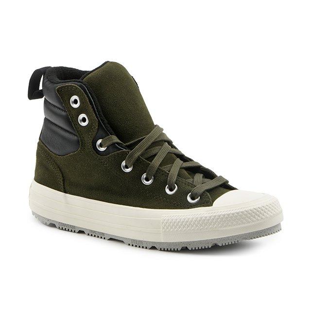 Chuck Taylor All Star Berkshire Boot Damen Grün 36 von CONVERSE