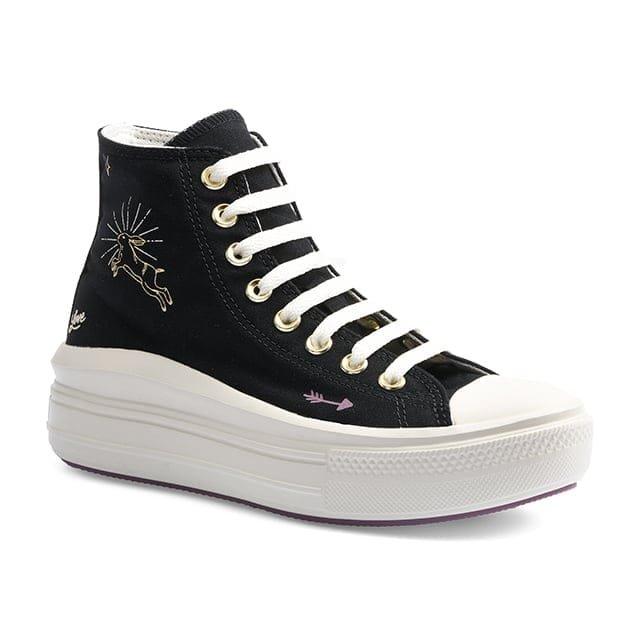 Chuck Taylor All Star Move-37 Damen Schwarz 37 von CONVERSE