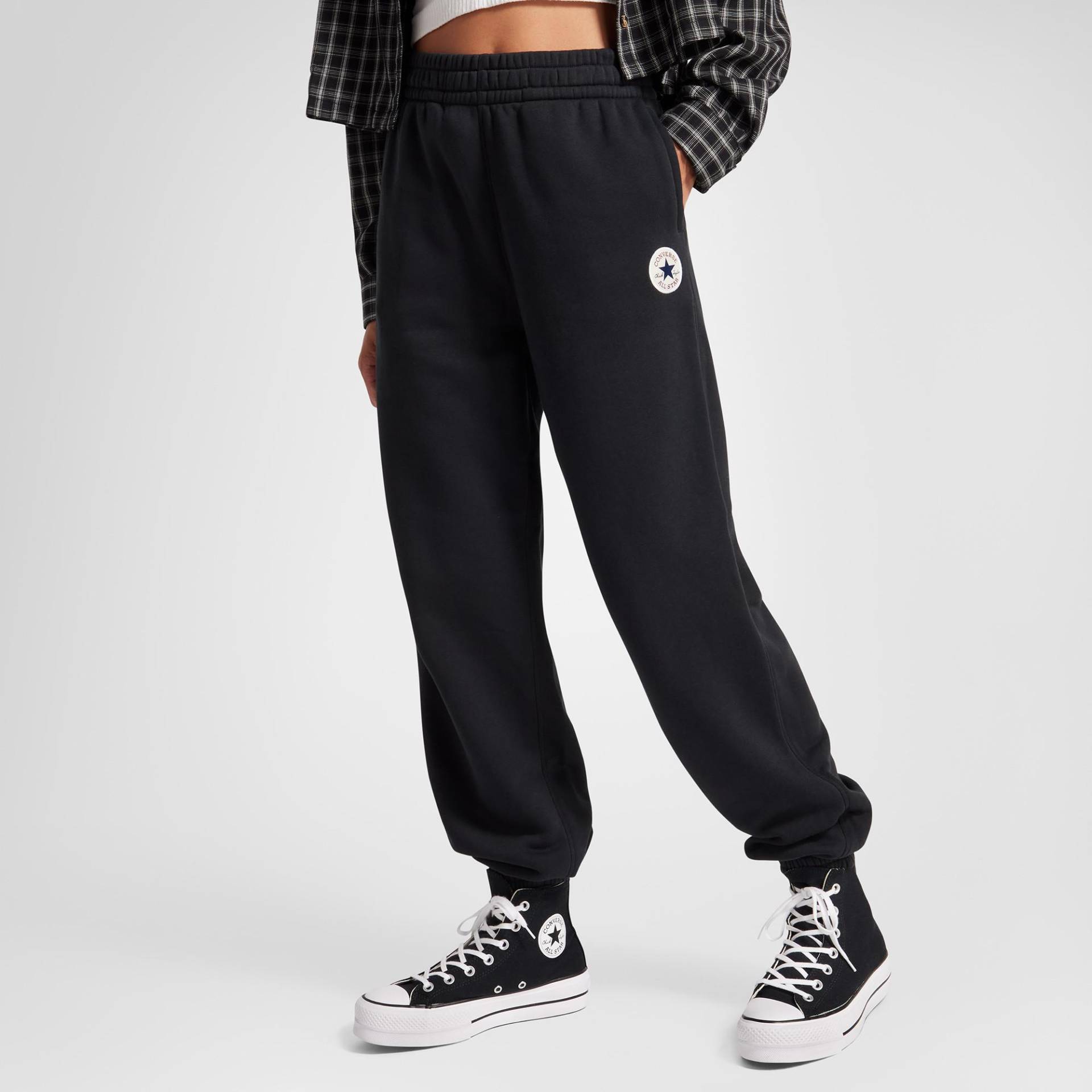 Hose Damen Black M von CONVERSE