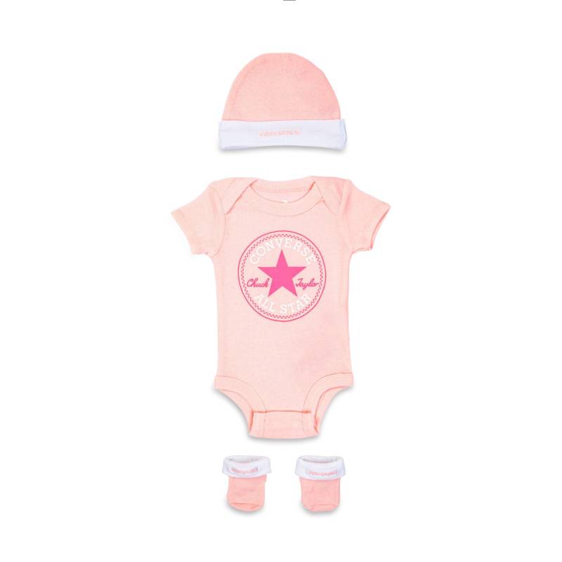 Set: Body, Mütze Und Socken Jungen Rosa 6-12 mesi von CONVERSE