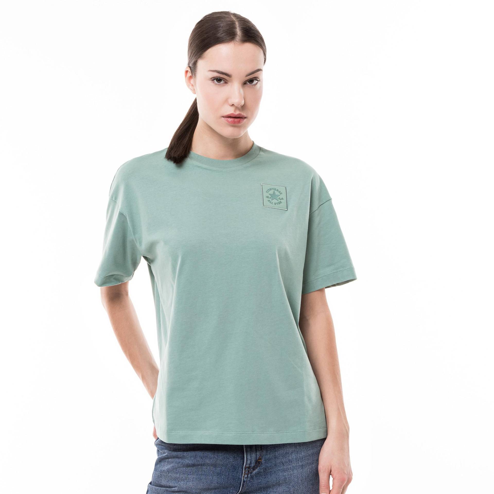 T-shirt Damen Khaki L von CONVERSE