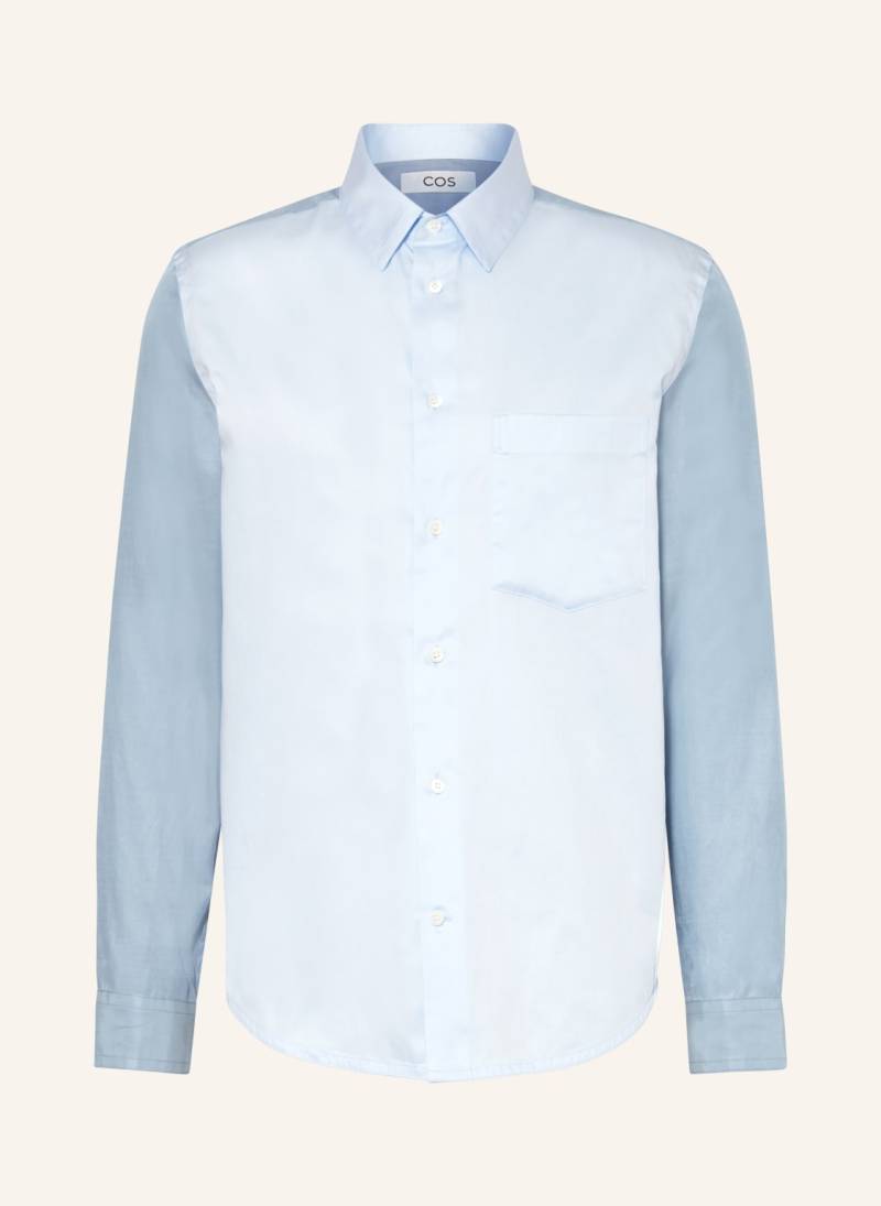 Cos Hemd Relaxed Fit blau von COS