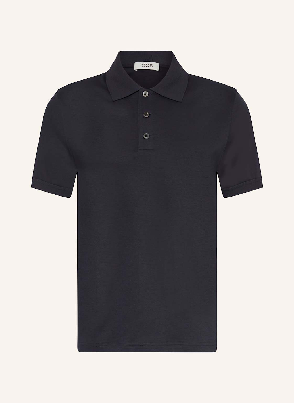 Cos Jersey-Poloshirt Regular Fit blau Cos Jersey-Poloshirt Regular Fit blau von COS