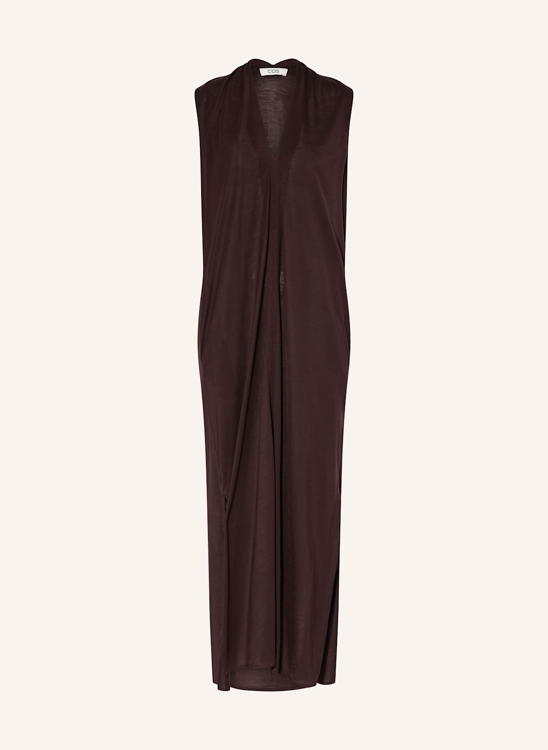 Cos Jerseykleid braun von COS