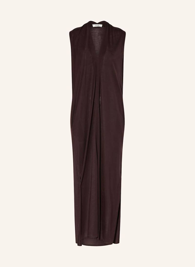 Cos Jerseykleid braun von COS