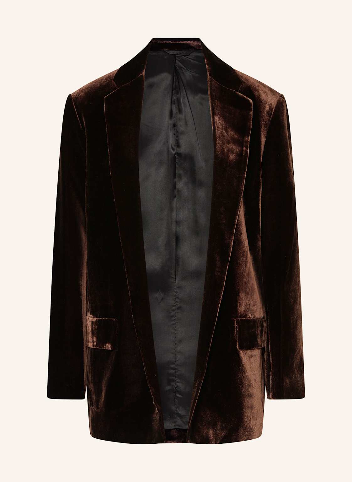 Cos Longblazer Aus Samt braun Cos Longblazer Aus Samt braun von COS