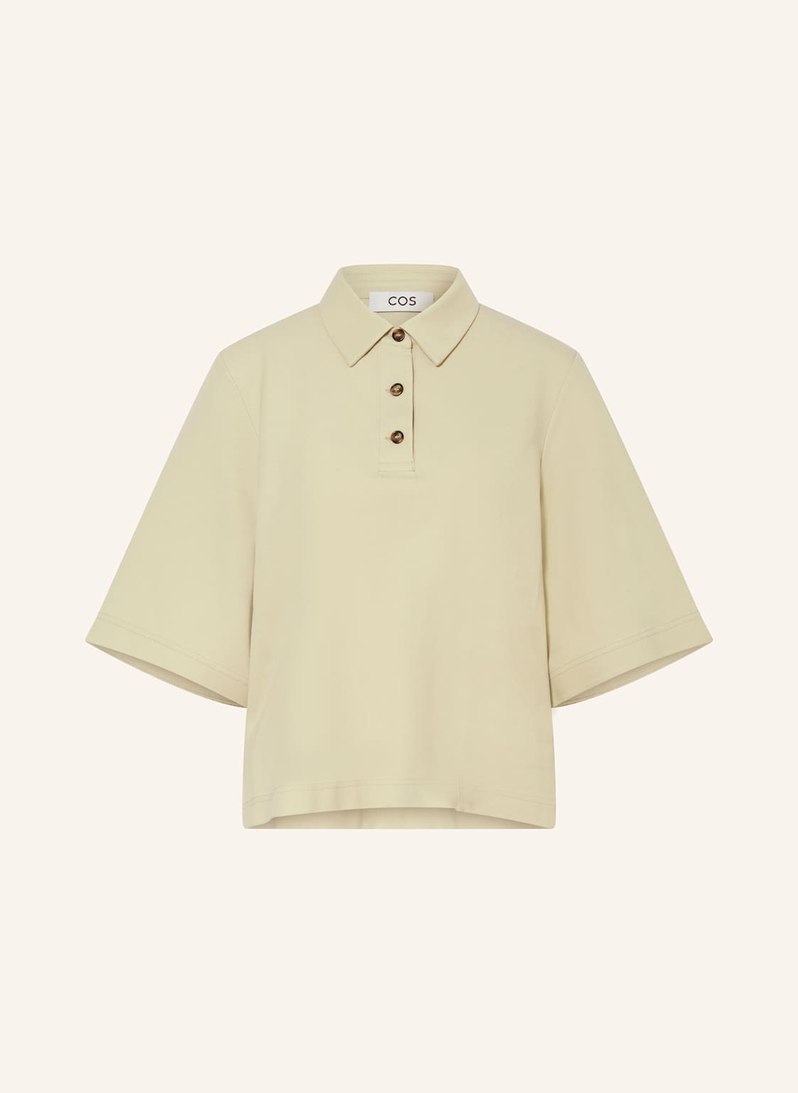 Cos Piqué-Poloshirt gruen Cos Piqué-Poloshirt gruen von COS