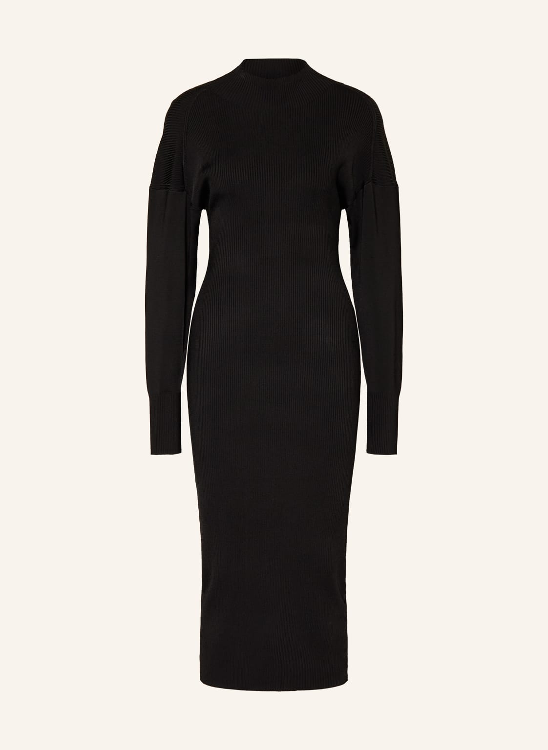 Cos Strickkleid Mit Cut-Out schwarz von COS