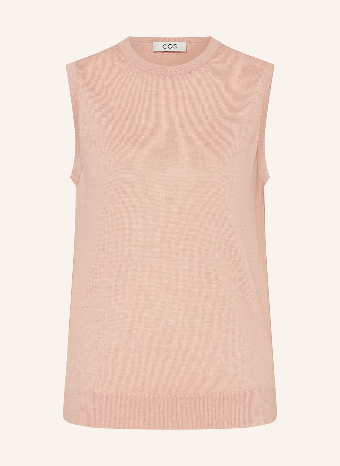 Cos Stricktop Mit Leinen weiss Cos Stricktop Mit Leinen weiss von COS