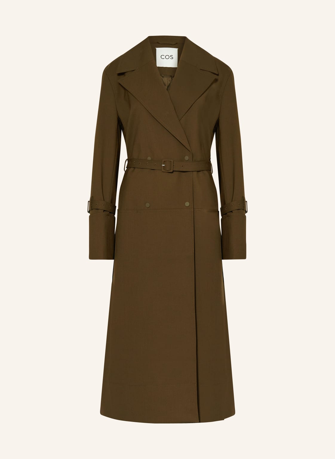 Cos Trenchcoat gruen von COS