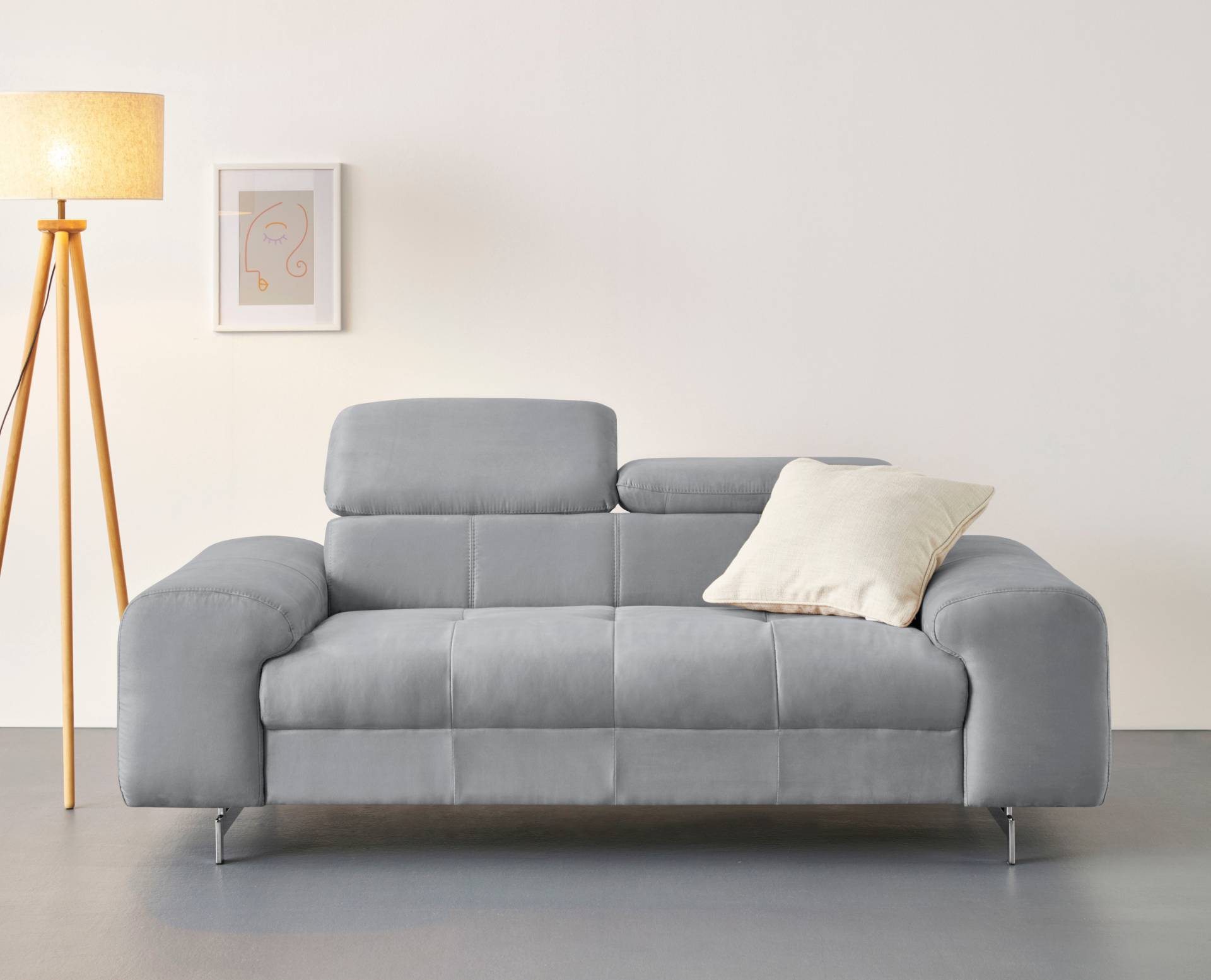 COTTA 2-Sitzer »Chef«, 2-Sitzer mit eleganter Steppung, Bodenfreiheit 12,5 cm COTTA 2-Sitzer »Chef«, 2-Sitzer mit eleganter Steppung, Bodenfreiheit 12,5 cm von COTTA