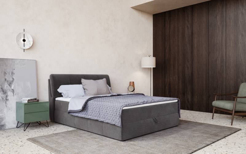 COTTA Boxbett »Cooper«, inkl. Topper, Bettkasten und verstellbarem Kopfteil von COTTA