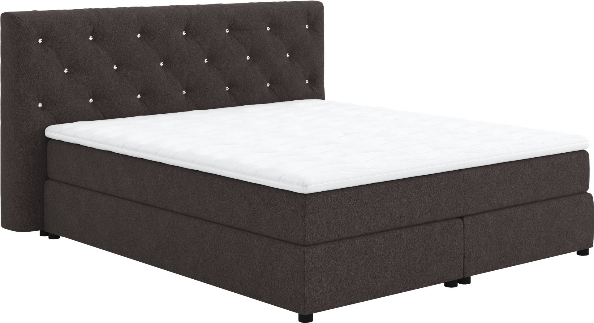 COTTA Boxspringbett »Castle«, mit Strasssteinen im Kopfteil, inkl. Topper COTTA Boxspringbett »Castle«, mit Strasssteinen im Kopfteil, inkl. Topper von COTTA