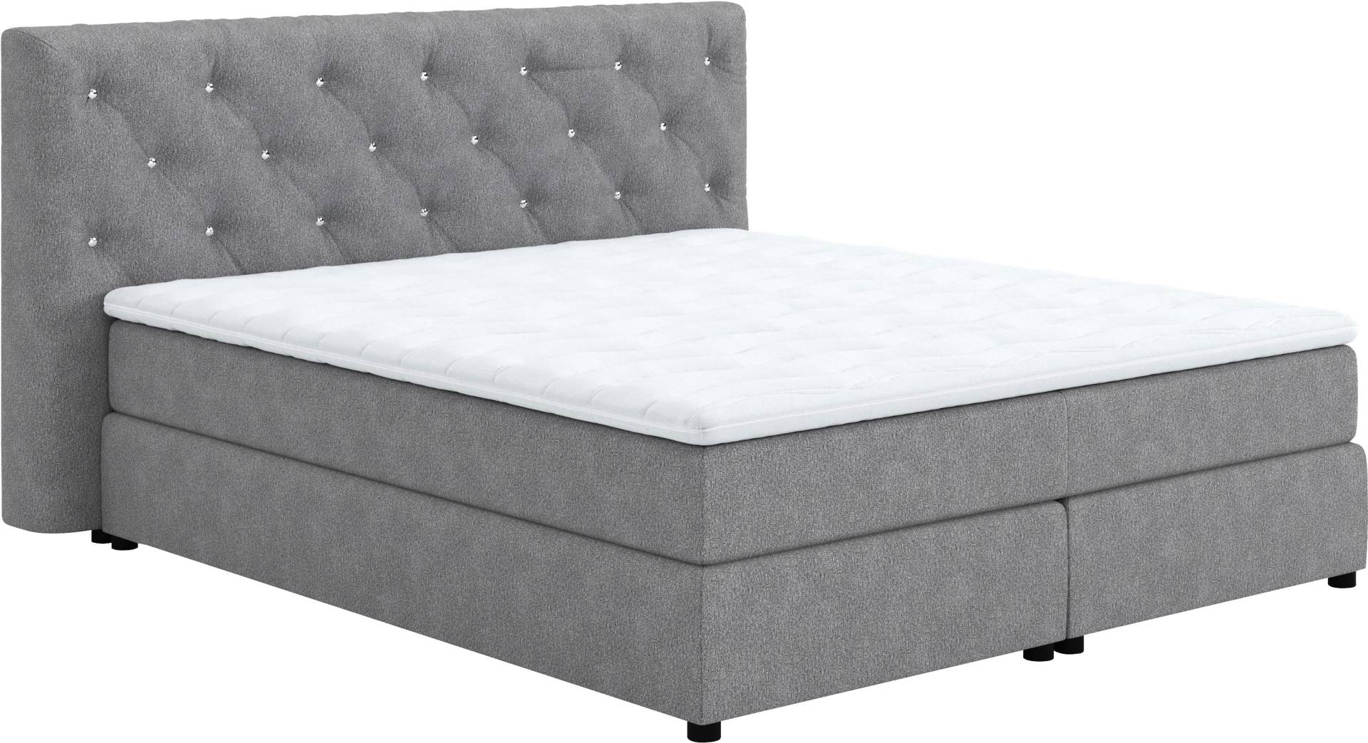 COTTA Boxspringbett »Castle«, mit Strasssteinen im Kopfteil, inkl. Topper COTTA Boxspringbett »Castle«, mit Strasssteinen im Kopfteil, inkl. Topper von COTTA