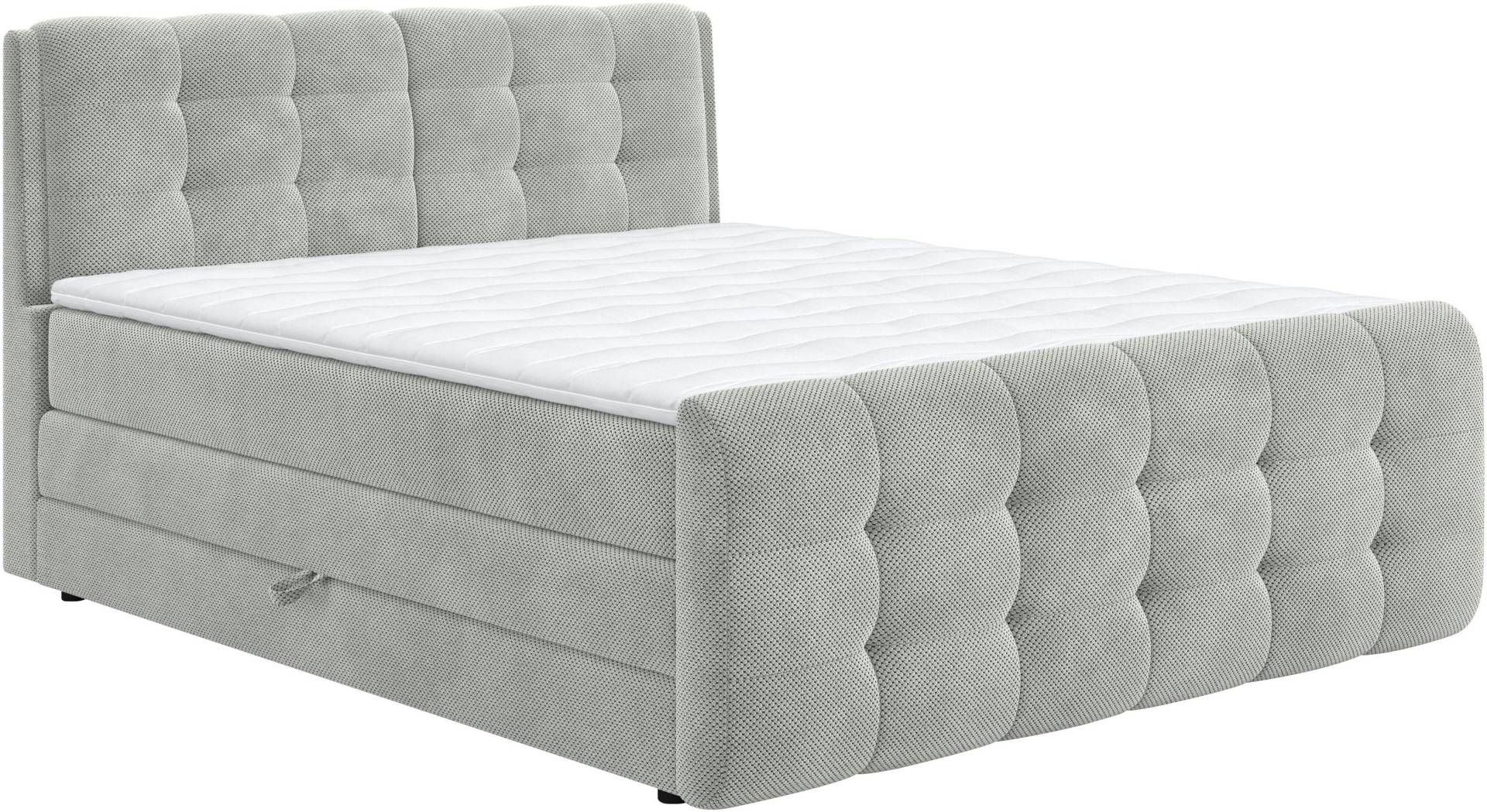 COTTA Boxspringbett »Fort mit Bettkasten, inkl. Topper«, erhältlich in verschiedenen Breiten (160cm, 180cm & 200cm) von COTTA