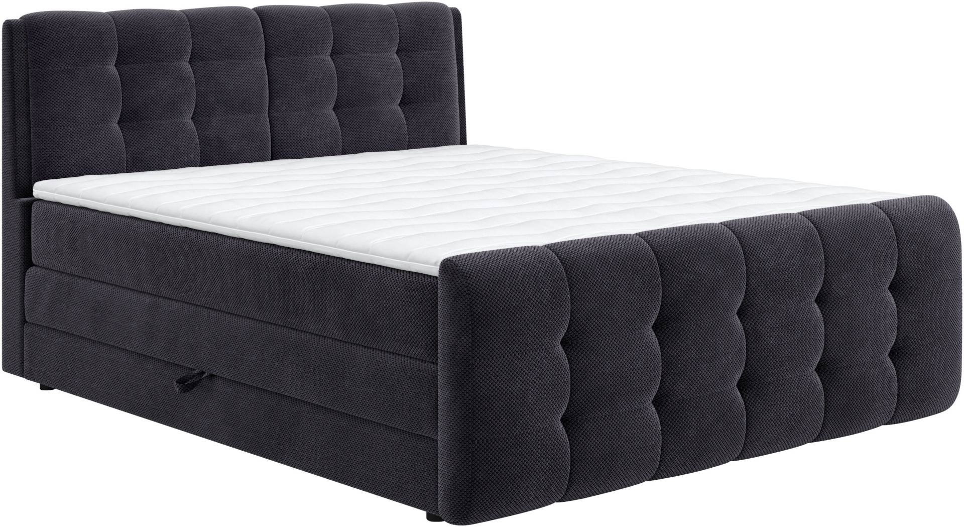 COTTA Boxspringbett »Fort mit Bettkasten, inkl. Topper«, erhältlich in verschiedenen Breiten (160cm, 180cm & 200cm) von COTTA