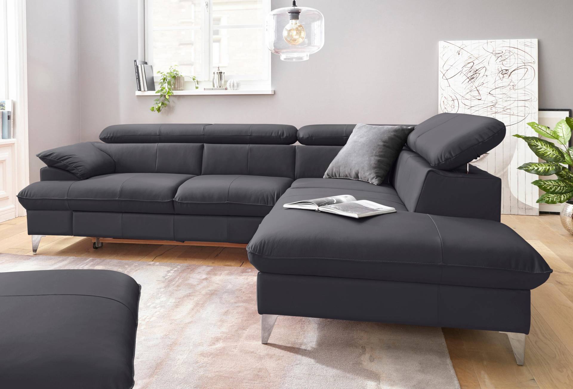 COTTA Ecksofa »Caluso L-Form«, inklusive Kopfteilverstellung, wahlweise mit Bettfunktion COTTA Ecksofa »Caluso L-Form«, inklusive Kopfteilverstellung, wahlweise mit Bettfunktion von COTTA