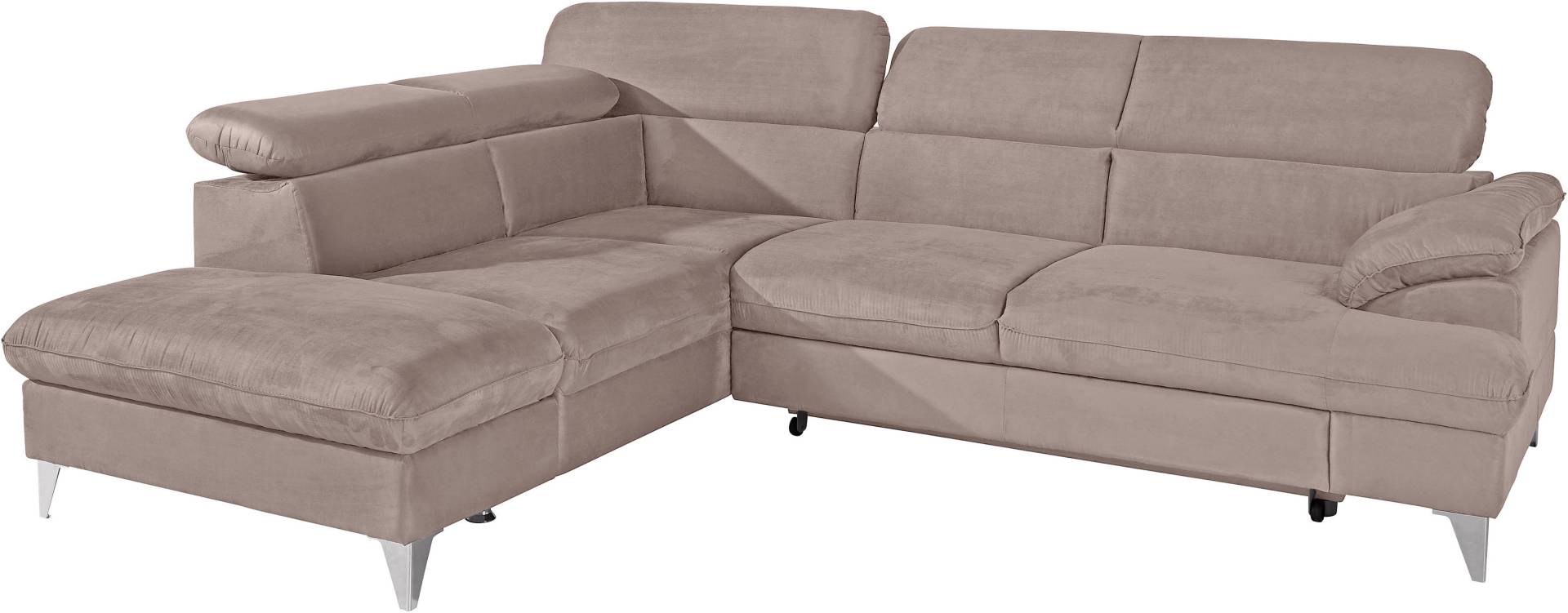 COTTA Ecksofa »Caluso L-Form«, inklusive Kopfteilverstellung, wahlweise mit Bettfunktion COTTA Ecksofa »Caluso L-Form«, inklusive Kopfteilverstellung, wahlweise mit Bettfunktion von COTTA