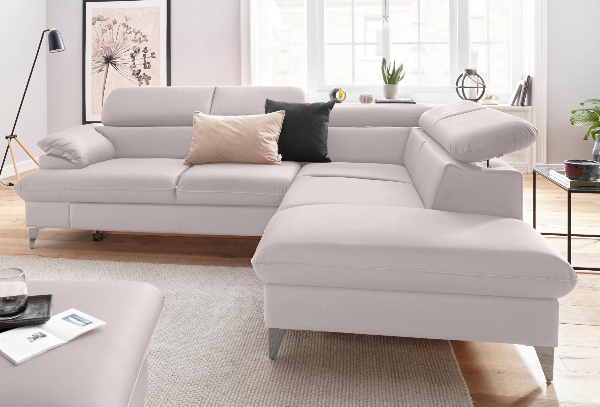 COTTA Ecksofa »Caluso L-Form«, inklusive Kopfteilverstellung, wahlweise mit Bettfunktion COTTA Ecksofa »Caluso L-Form«, inklusive Kopfteilverstellung, wahlweise mit Bettfunktion von COTTA
