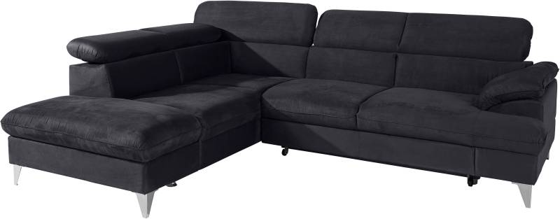 COTTA Ecksofa »Caluso L-Form«, mit Kopfteilverstellung, wahlweise mit Bettfunktion & Bettkasten von COTTA