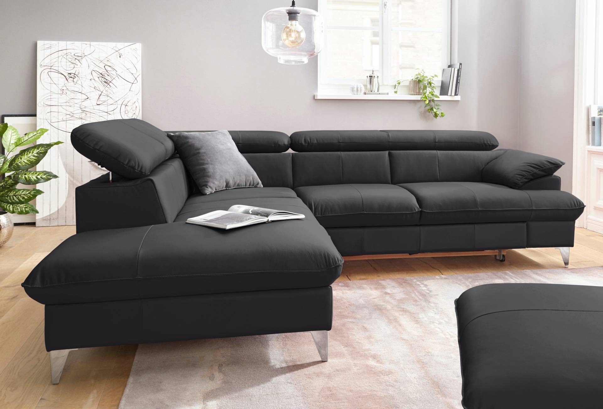 COTTA Ecksofa »Caluso L-Form«, inklusive Kopfteilverstellung, wahlweise mit Bettfunktion COTTA Ecksofa »Caluso L-Form«, inklusive Kopfteilverstellung, wahlweise mit Bettfunktion von COTTA