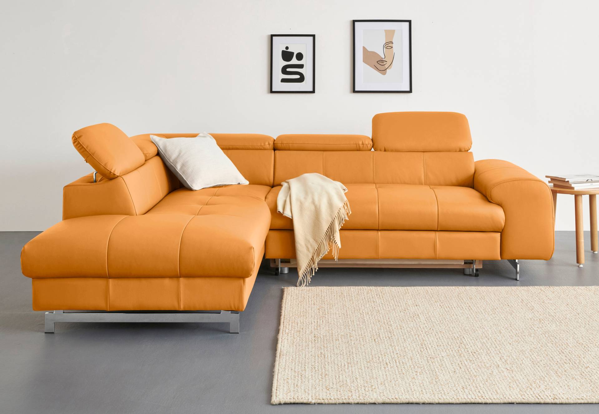 COTTA Ecksofa »Chef L-Form«, mit Kopfteilverstellung, wahlweise mit Bettfunktion COTTA Ecksofa »Chef L-Form«, mit Kopfteilverstellung, wahlweise mit Bettfunktion von COTTA