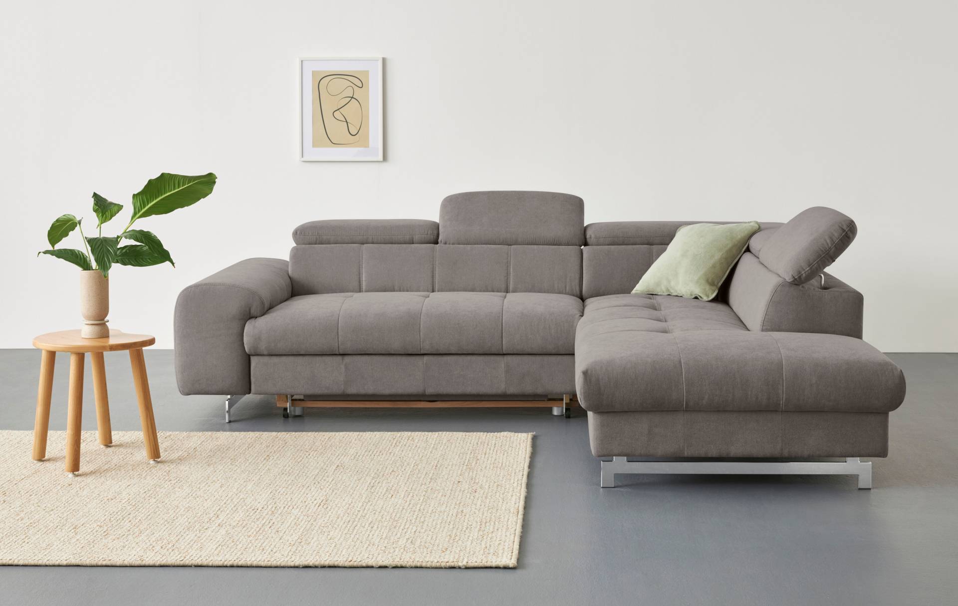 COTTA Ecksofa »Chef L-Form«, mit Kopfteilverstellung, wahlweise mit Bettfunktion COTTA Ecksofa »Chef L-Form«, mit Kopfteilverstellung, wahlweise mit Bettfunktion von COTTA