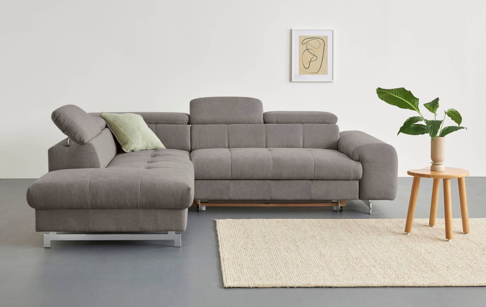 COTTA Ecksofa »Chef L-Form«, mit Kopfteilverstellung, wahlweise mit Bettfunktion COTTA Ecksofa »Chef L-Form«, mit Kopfteilverstellung, wahlweise mit Bettfunktion von COTTA
