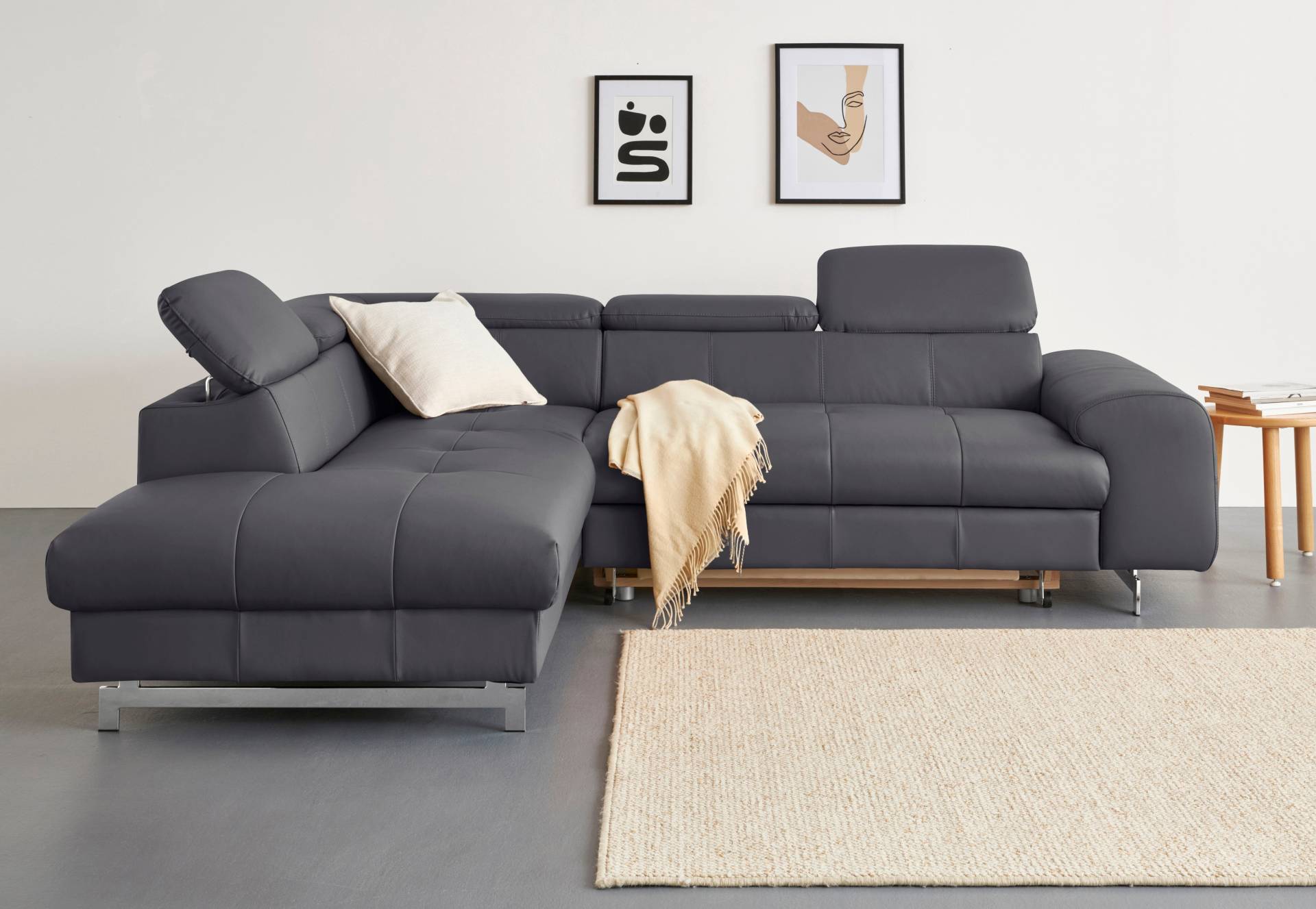 COTTA Ecksofa »Chef L-Form«, mit Kopfteilverstellung, wahlweise mit Bettfunktion COTTA Ecksofa »Chef L-Form«, mit Kopfteilverstellung, wahlweise mit Bettfunktion von COTTA
