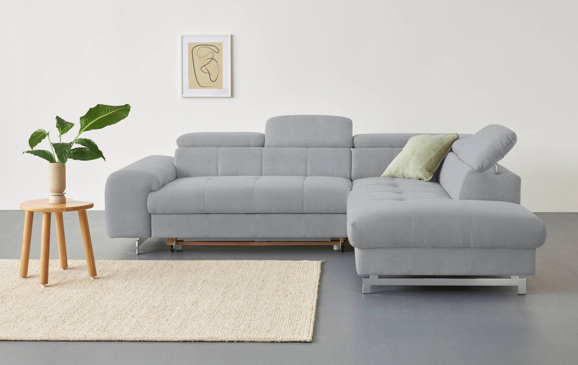 COTTA Ecksofa »Chef L-Form«, mit Kopfteilverstellung, wahlweise mit Bettfunktion COTTA Ecksofa »Chef L-Form«, mit Kopfteilverstellung, wahlweise mit Bettfunktion von COTTA