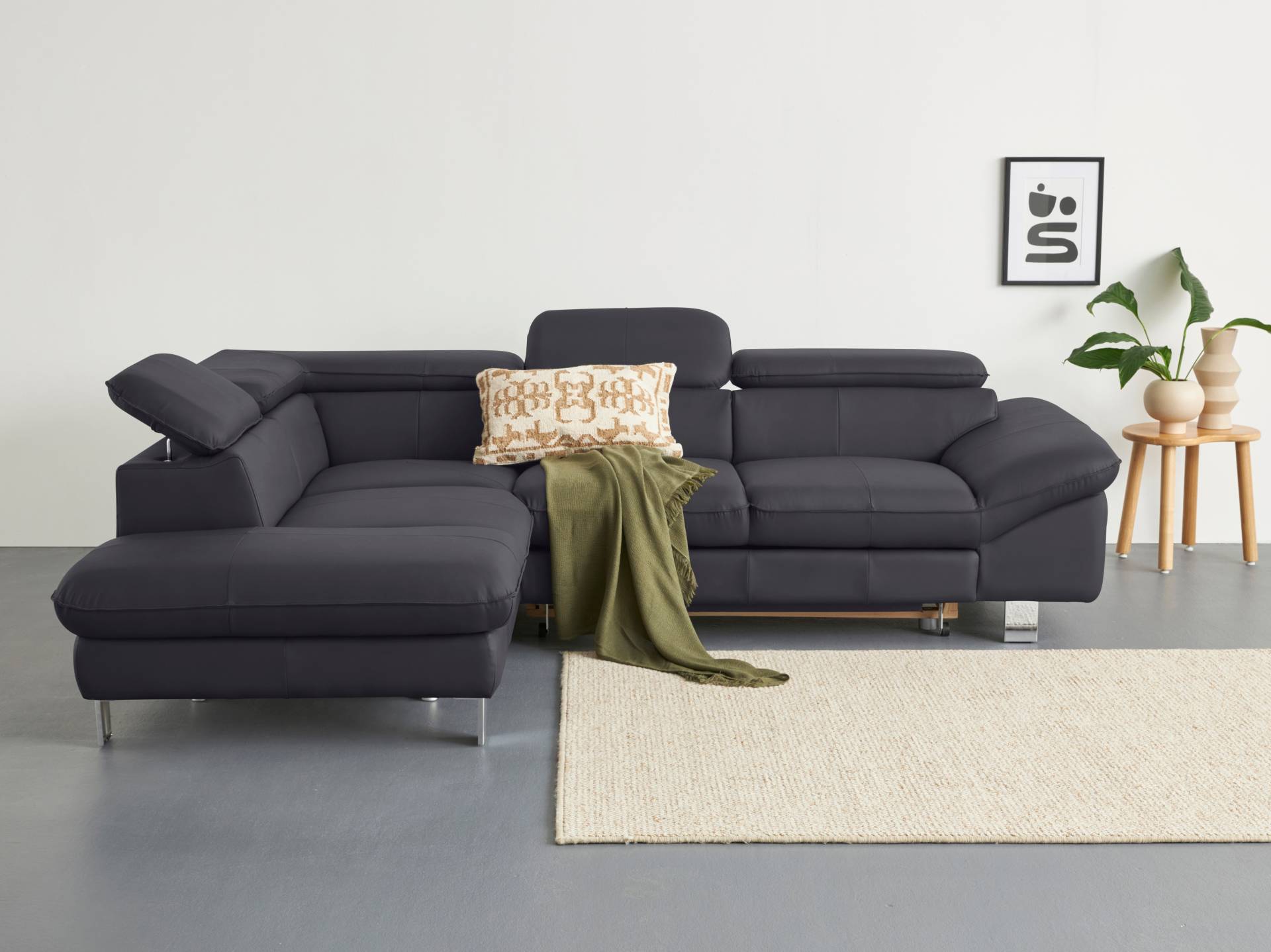 COTTA Ecksofa »Driver L-Form«, mit Kopfteilverstellung, wahlweise mit Bettfunktion COTTA Ecksofa »Driver L-Form«, mit Kopfteilverstellung, wahlweise mit Bettfunktion von COTTA