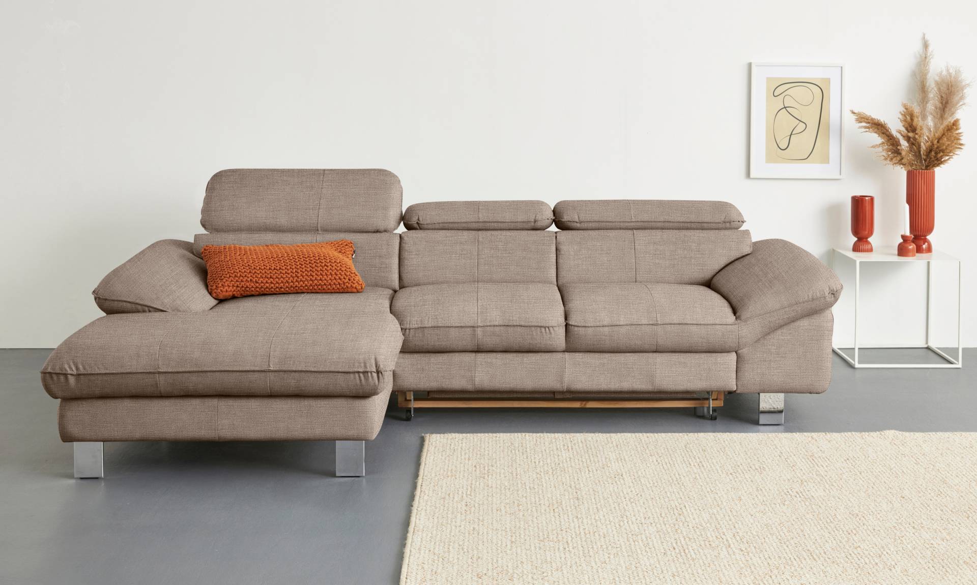 COTTA Ecksofa Driver, mit Kopfteilverstellung, wahlweise mit Bettfunktion COTTA Ecksofa Driver, mit Kopfteilverstellung, wahlweise mit Bettfunktion von COTTA