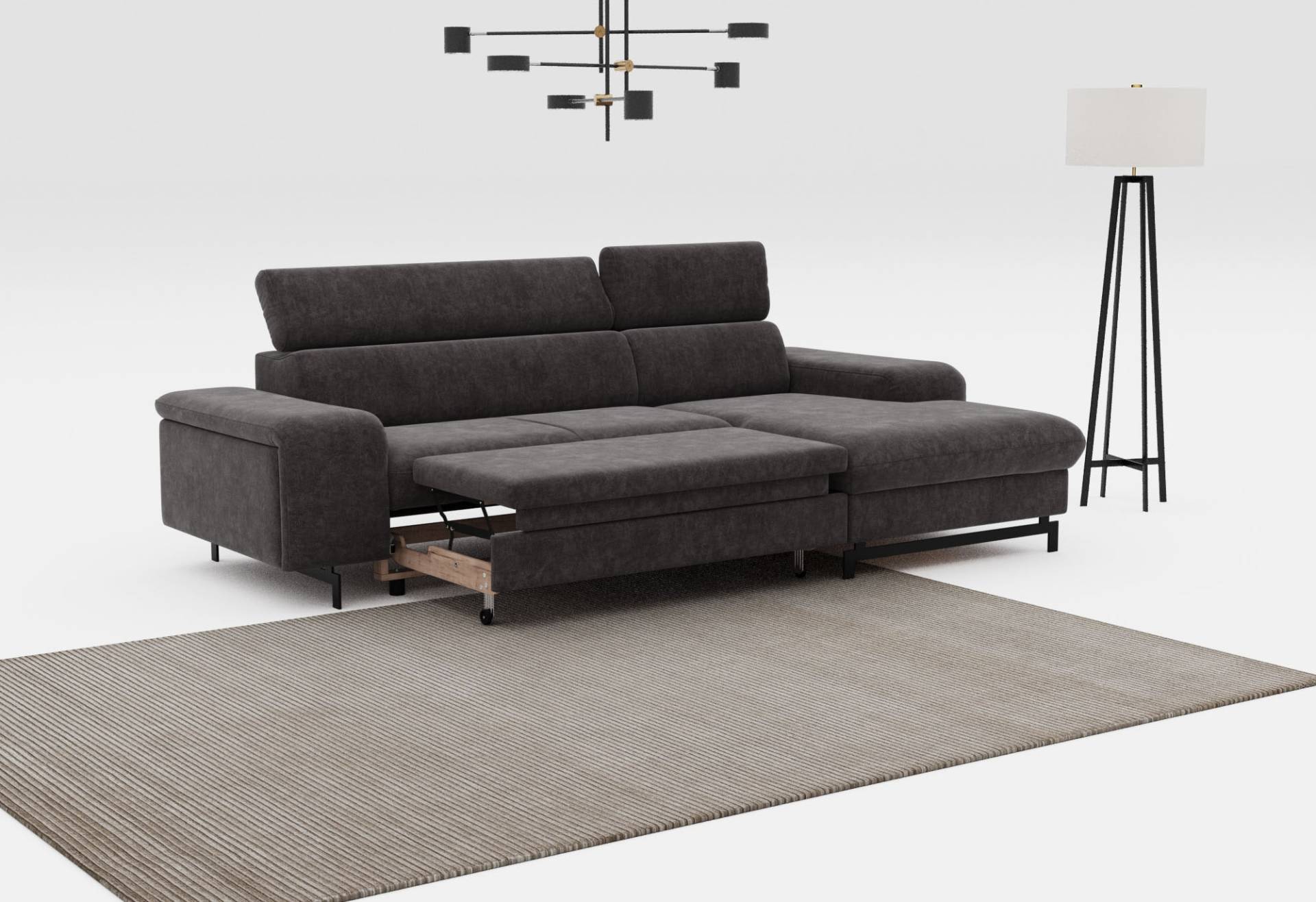 COTTA Ecksofa »Emma L-Form«, Verstellbare Kopfstützen, optional mit Schlaffunktion und Bettkasten COTTA Ecksofa »Emma L-Form«, Verstellbare Kopfstützen, optional mit Schlaffunktion und Bettkasten von COTTA
