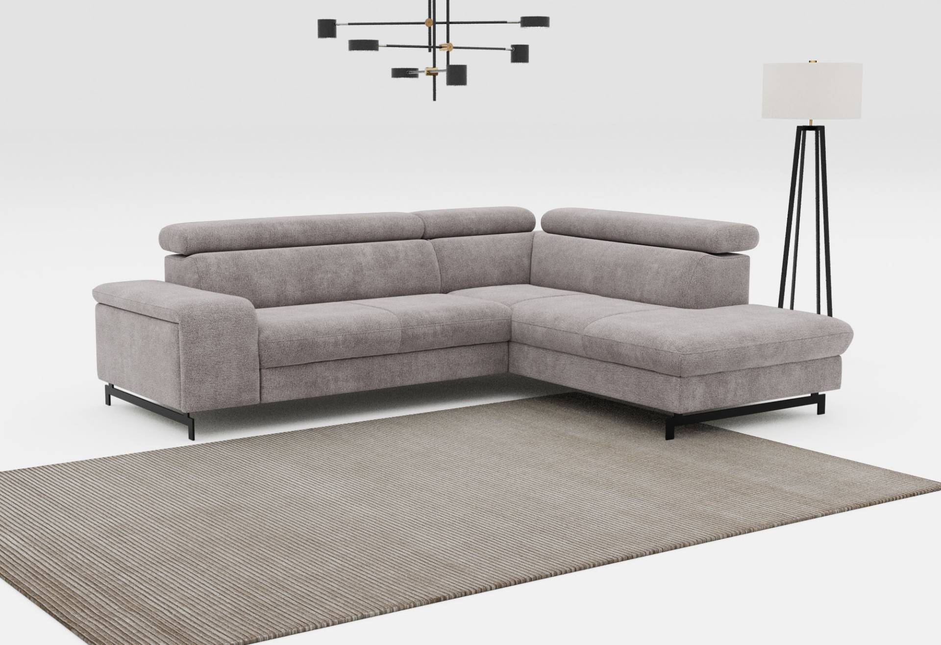 COTTA Ecksofa »Emma L-Form«, Verstellbare Kopfstützen, optional mit Schlaffunktion und Bettkasten COTTA Ecksofa »Emma L-Form«, Verstellbare Kopfstützen, optional mit Schlaffunktion und Bettkasten von COTTA