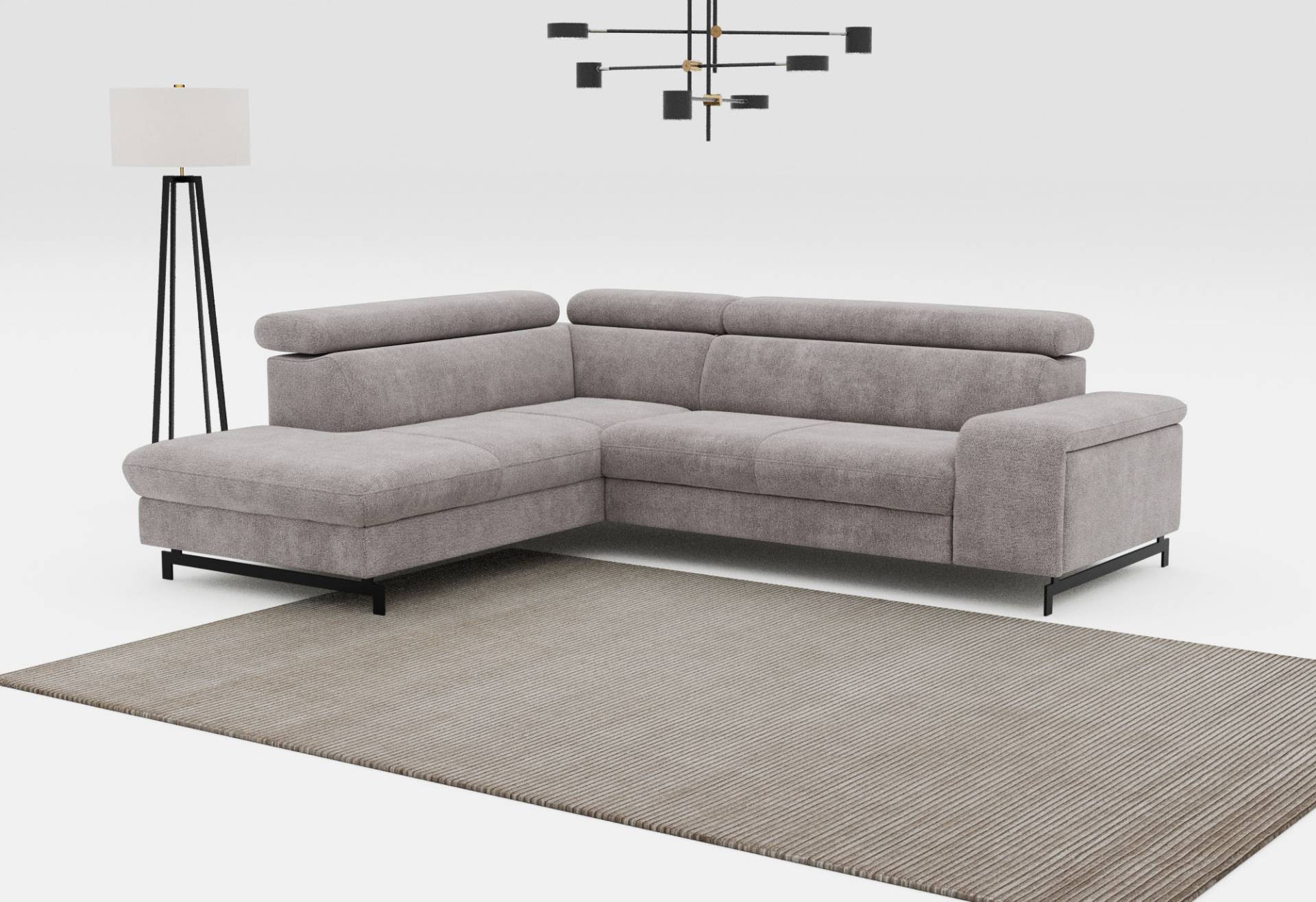 COTTA Ecksofa »Emma L-Form«, Verstellbare Kopfstützen, optional mit Schlaffunktion und Bettkasten COTTA Ecksofa »Emma L-Form«, Verstellbare Kopfstützen, optional mit Schlaffunktion und Bettkasten von COTTA
