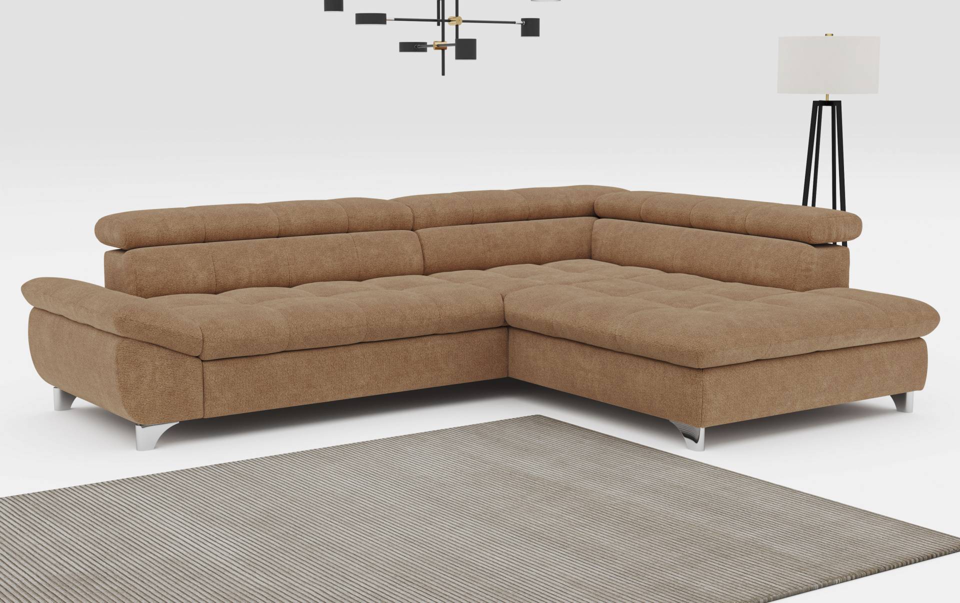 COTTA Ecksofa »Gemini L-Form«, mit Kopfverstellung, optional mit Schlaffunktion bzw. XXL-Sitzfläche COTTA Ecksofa »Gemini L-Form«, mit Kopfverstellung, optional mit Schlaffunktion bzw. XXL-Sitzfläche von COTTA