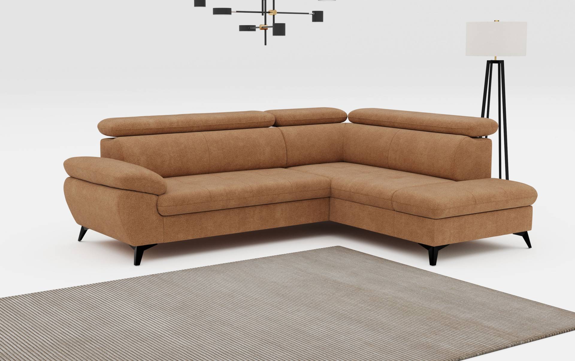 COTTA Ecksofa »Hudson L-Form«, inkl. verstellbare Kopfstützen, wählbar mit Bettfunktion und Stauraum COTTA Ecksofa »Hudson L-Form«, inkl. verstellbare Kopfstützen, wählbar mit Bettfunktion und Stauraum von COTTA