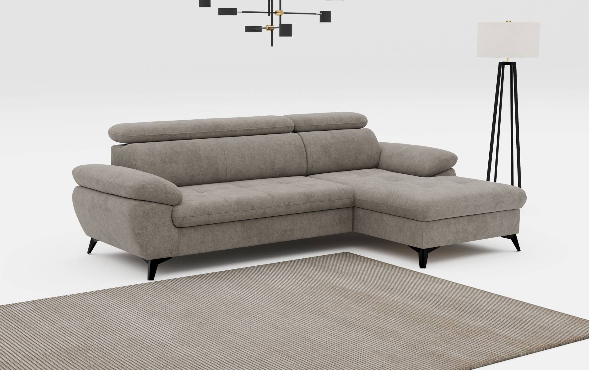 COTTA Ecksofa »Hudson L-Form«, inkl. verstellbare Kopfstützen, wählbar mit Bettfunktion und Stauraum COTTA Ecksofa »Hudson L-Form«, inkl. verstellbare Kopfstützen, wählbar mit Bettfunktion und Stauraum von COTTA