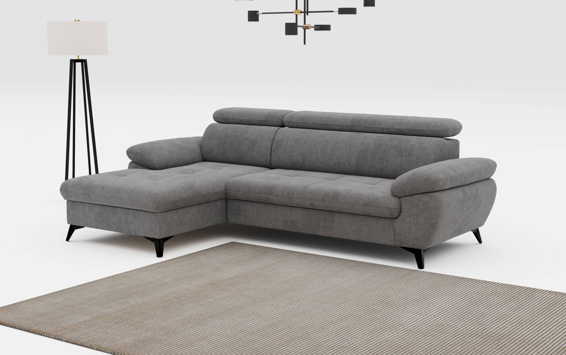 COTTA Ecksofa »Hudson L-Form«, inkl. verstellbare Kopfstützen, wählbar mit Bettfunktion und Stauraum COTTA Ecksofa »Hudson L-Form«, inkl. verstellbare Kopfstützen, wählbar mit Bettfunktion und Stauraum von COTTA