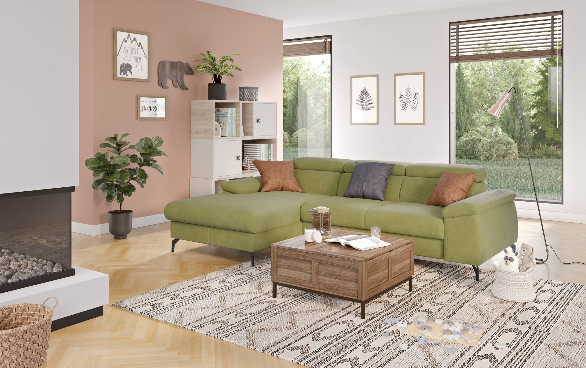 COTTA Ecksofa »Kitty L-Form«, inkl. Kopfteilverstellung, optional mit Bettfunktion u. Bettkasten COTTA Ecksofa »Kitty L-Form«, inkl. Kopfteilverstellung, optional mit Bettfunktion u. Bettkasten von COTTA