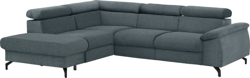 COTTA Ecksofa »Komaris L-Form«, mit Kopfteilverstellung, wahlweise mit Bettfunktion & Bettkasten von COTTA