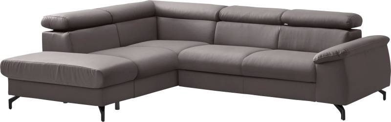 COTTA Ecksofa »Komaris L-Form«, mit Kopfteilverstellung, wahlweise mit Bettfunktion & Bettkasten von COTTA