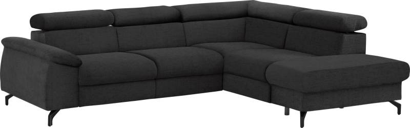COTTA Ecksofa »Komaris L-Form«, mit Kopfteilverstellung, wahlweise mit Bettfunktion & Bettkasten von COTTA