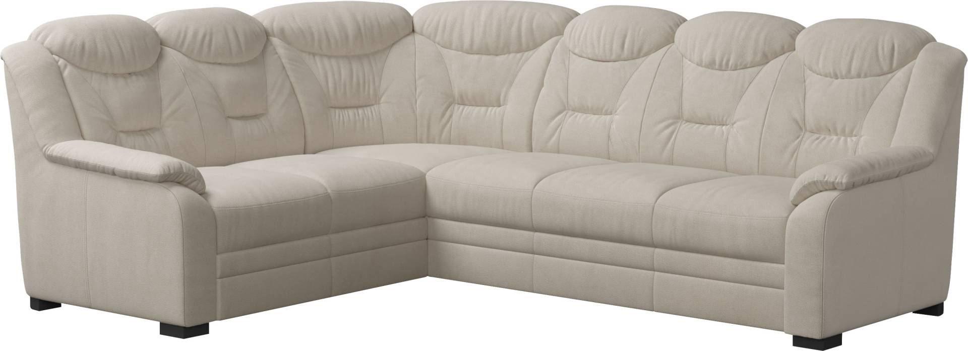 COTTA Ecksofa »Marcus L-Form«, Bequemes Ecksofa in klassischem Design mit hoher Rückenlehne von COTTA