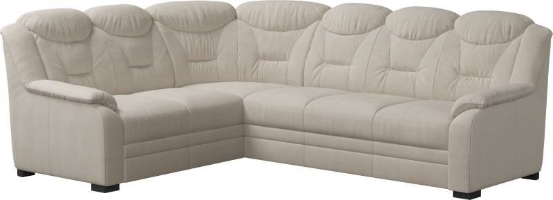 COTTA Ecksofa »Marcus L-Form«, Bequemes Ecksofa in klassischem Design mit hoher Rückenlehne von COTTA